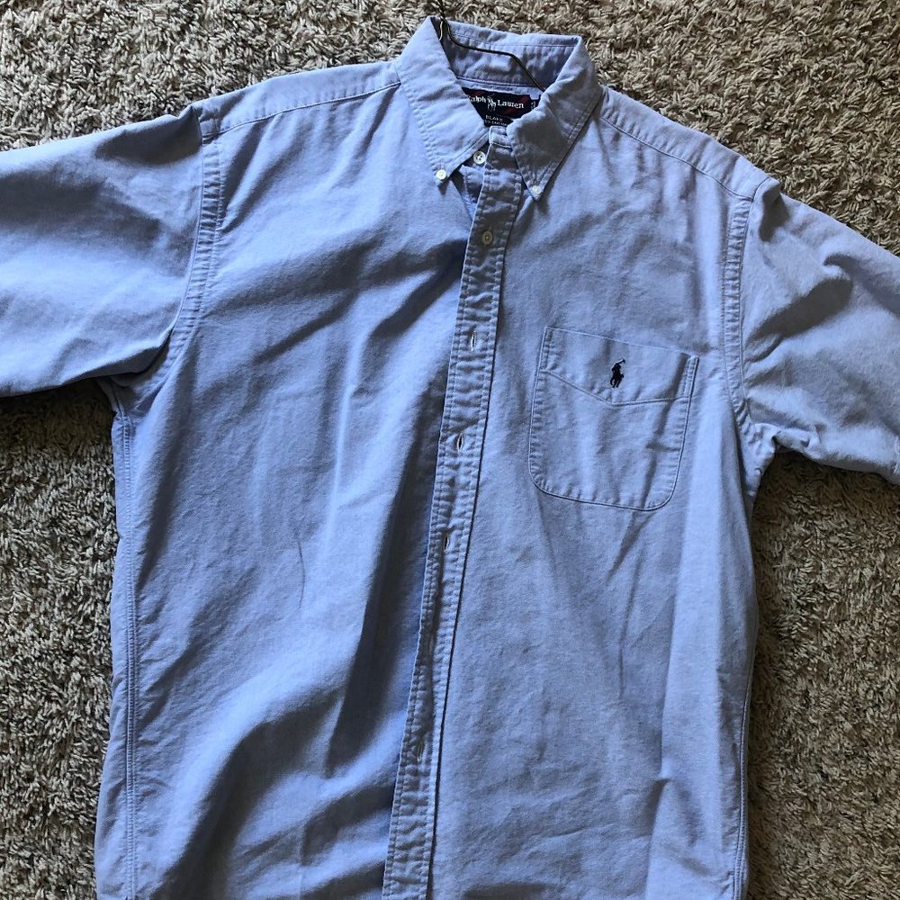 Ralph Lauren Blake Short Sleeve Shirt - Light Blue